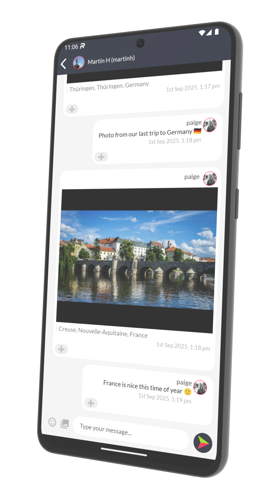 Rendezvous Chat Screenshot